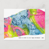 "Er is meer voor u dan gisteren" Briefkaart (Voorkant)