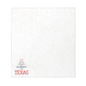 Er is nergens zoals Texas Notitieblok (Voorkant)