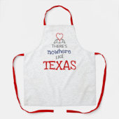 Er is nergens zoals Texas Schort (Voorkant)