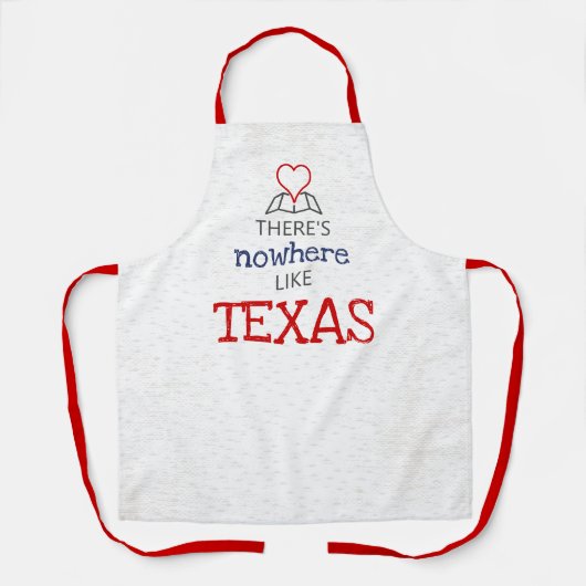 Er is nergens zoals Texas Schort (Voorkant)