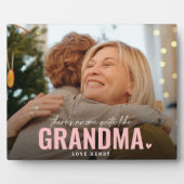 Er is niemand helemaal zoals OMA cadeau foto Fotoplaat (Voorkant)