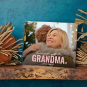 Er is Niemand Net als OMA' Fotocadeau Fotoplaat (Zijkant)