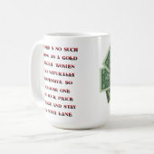 Er is niet zoiets als een goudmaker - Mok (Voorkant links)