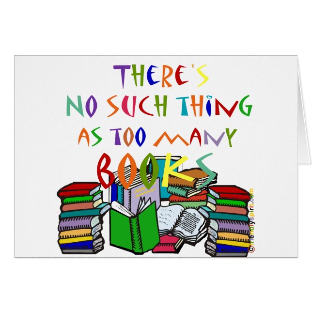 Er is niet zoiets als te veel boeken! (Voorkant Horizontaal)