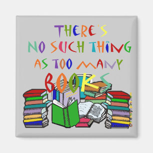 Er is niet zoiets als te veel boeken magneet