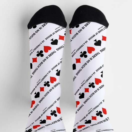 Er is niet zoiets vriendschappelijk spel van brug sokken (Top)