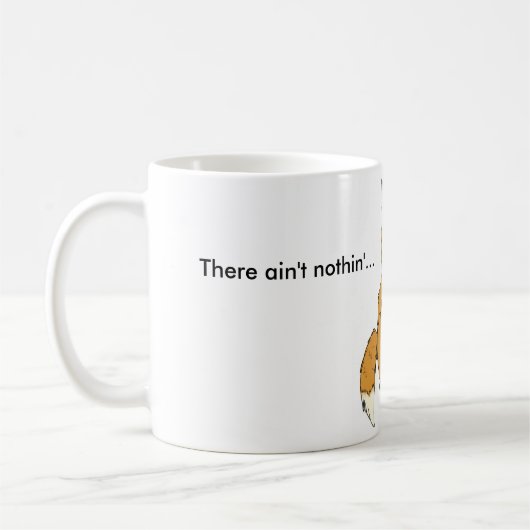 Er is niets als een aardappelvos koffiemok (Links)