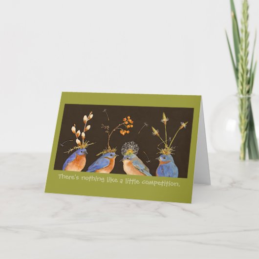 Er is niets als een kleine competitiekaart kaart (Voorkant)