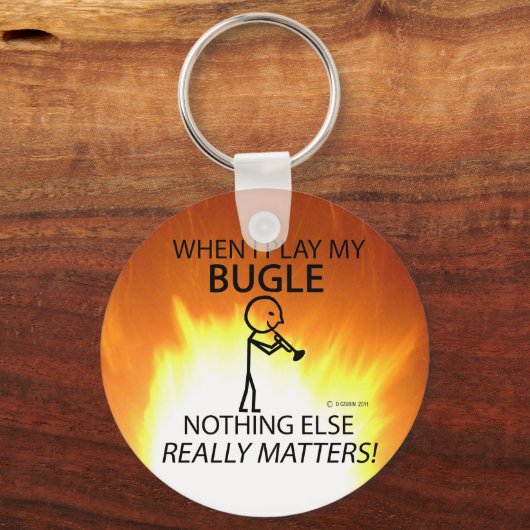 Er is niets anders aan de hand sleutelhanger (Voorkant)