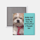 Er is niets anders dan een hond magneet (Voorkant / Achterkant)