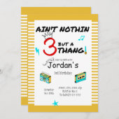 Er is niets anders dan een uitnodiging van 3 Thang (Voorkant / Achterkant)