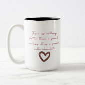 Er is niets beter dan een vriend Mok (Links)