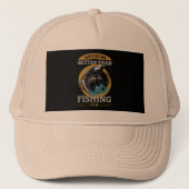 Er-is-niets-beter-dan-vissen-mij-t-shirt-il Trucker Pet (Voorkant)