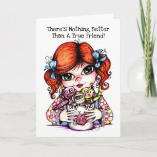 Er is niets beters dan een echte vriend kaart