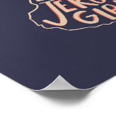 Er is niets in de wereld als een Jersey Girl Poster (Hoek)