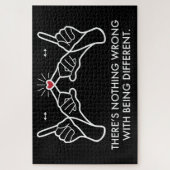 Er is niets mis met anders zijn legpuzzel (Verticaal)