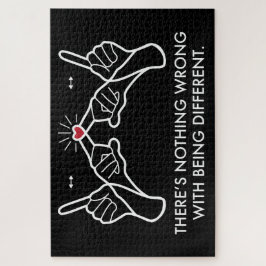 Er is niets mis met anders zijn legpuzzel