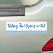Er is niets mis met Florida Hwy 30A Bumpersticker (Op auto)