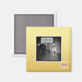 Er is niets om bang voor te zijn magneet (Voorkant / Achterkant)