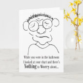 Er is niets om je zorgen over te maken - Kaart (Gele Bloem)