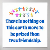 Er is niets op deze aarde - vriendschappelijke cit poster (Voorkant)