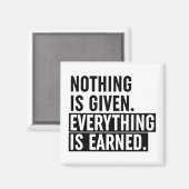 Er is niets te behalen. magneet (Voorkant / Achterkant)