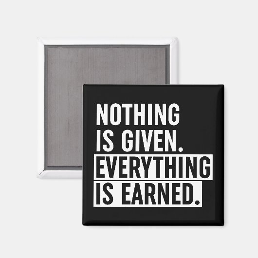 Er is niets te behalen. magneet (Voorkant / Achterkant)