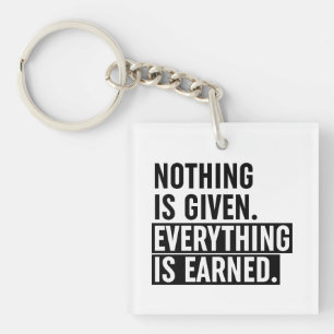 Er is niets te behalen. sleutelhanger