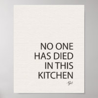 Er is nog niemand in deze keuken gevallen, maar er