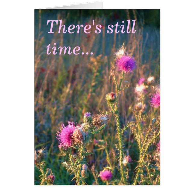 Er is nog tijd... (Voorkant)