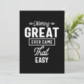 Er is nooit iets moois gebeurd dat de eenvoudige m bedankkaart (Staand voorkant)