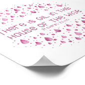 Er is olie in het Huis van het Poster van Wise (Hoek)