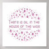 Er is olie in het Huis van het Poster van Wise (Voorkant)