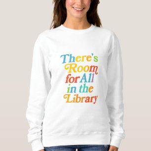Er is plaats voor iedereen in de bibliotheek trui