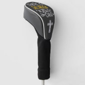 Er is redding in Jezus Christus Golfheadcover (Schuin)