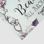 Er is schitterend overal rond Butterflies en Rozen Tissuepapier (Detail)