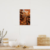 Er Is Schoonheid Die Lange Weg Amsterdam Kunst Poster (Keuken)