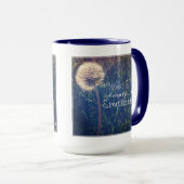 Er is schoonheid in eenvoud mok (Voorkant rechts)