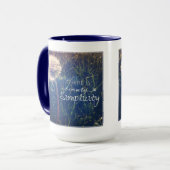 Er is schoonheid in eenvoud mok (Voorkant links)