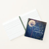 Er is schoonheid in eenvoud notitieboek (Binnen)