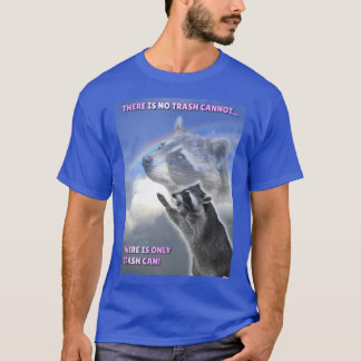 Er is slechts een afvalbak t-shirt