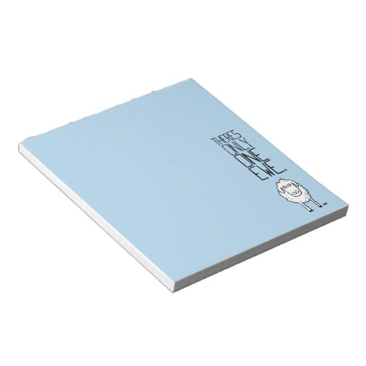 Er is slechts één Ewe™ Notitieblok (Schuin)