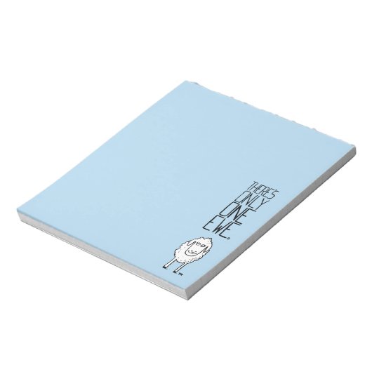 Er is slechts één Ewe™ Notitieblok (Linkerzijde)