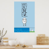 Er is slechts één Ewe™ Poster (Keuken)