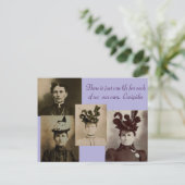 Er is slechts één leven voor elk van ons: briefkaart (Staand voorkant)