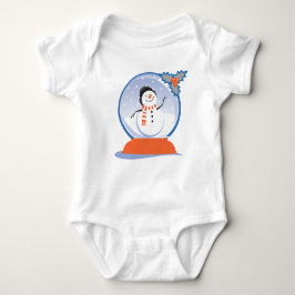 Er is "Snowbody" zoals ik Snowglobe Design Romper
