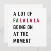 Er Is Tegenwoordig Heel Veel Te Gaan Feestdagenkaart (Voorkant / Achterkant)