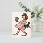 "Er is veel een slip.... illustratie Briefkaart (Staand voorkant)