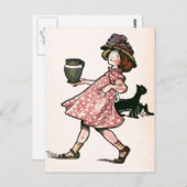 "Er is veel een slip.... illustratie Briefkaart (Voorkant / Achterkant)