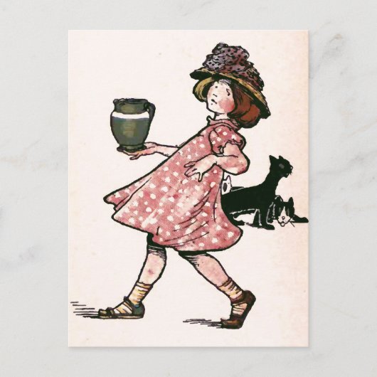 "Er is veel een slip.... illustratie Briefkaart (Voorkant)